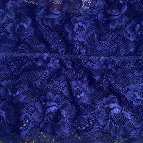 Fleur’t New Lace Bandeau Purple Medium - Picture 3 of 6